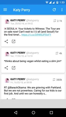 Katy Perry android App screenshot 5